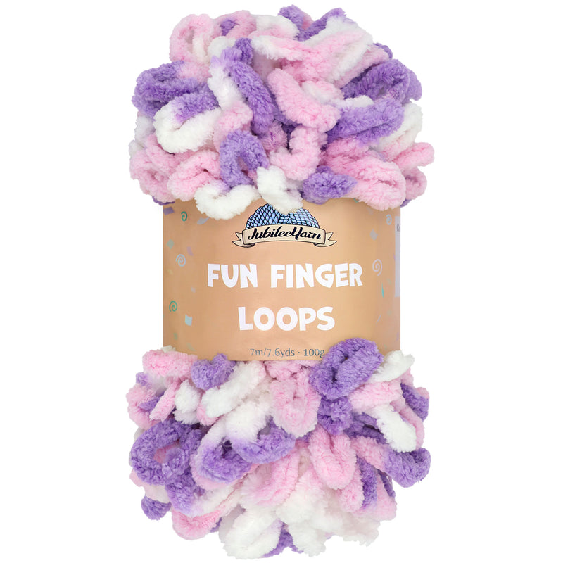 Fun Finger Loops Yarn: 3 Packs