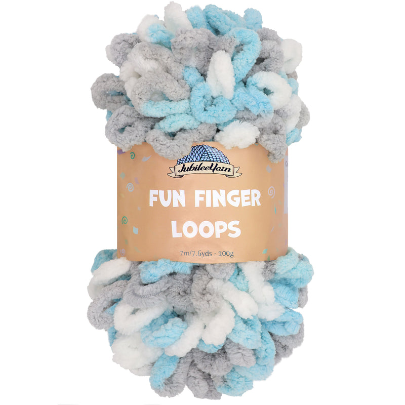 Fun Finger Loops Yarn: 3 Packs