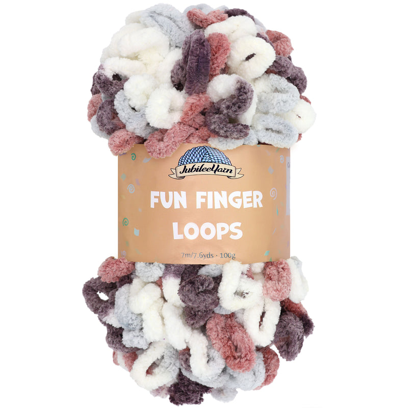 Fun Finger Loops Yarn: 3 Packs