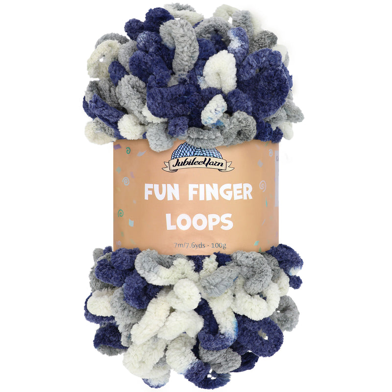 Fun Finger Loops Yarn: 6 Packs