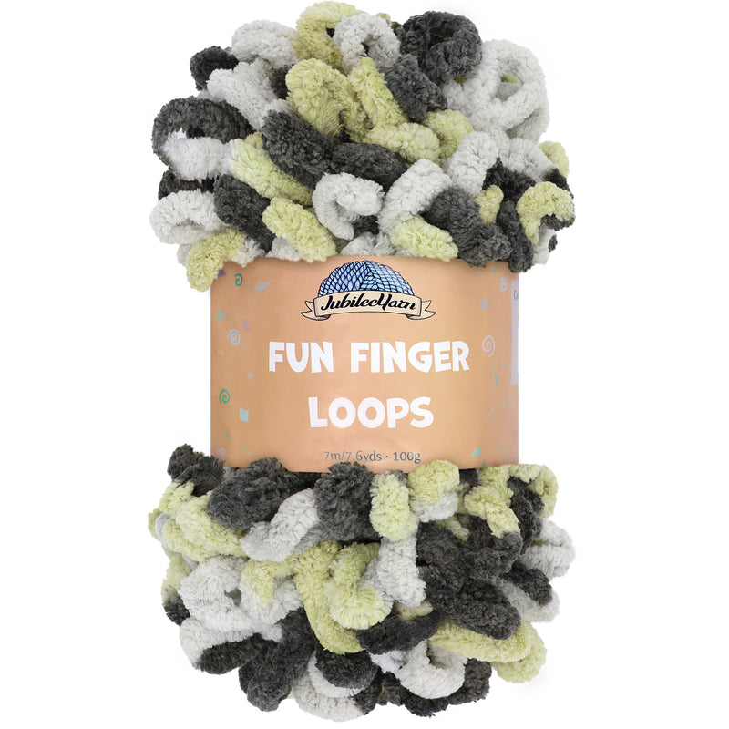 Fun Finger Loops Yarn: 6 Packs