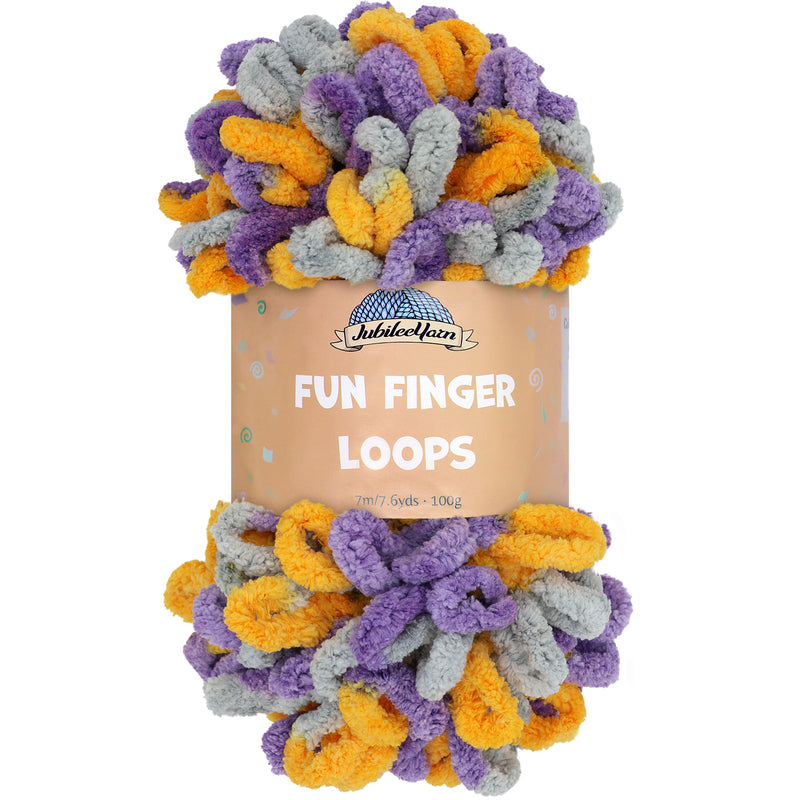 Fun Finger Loops Yarn: 6 Packs