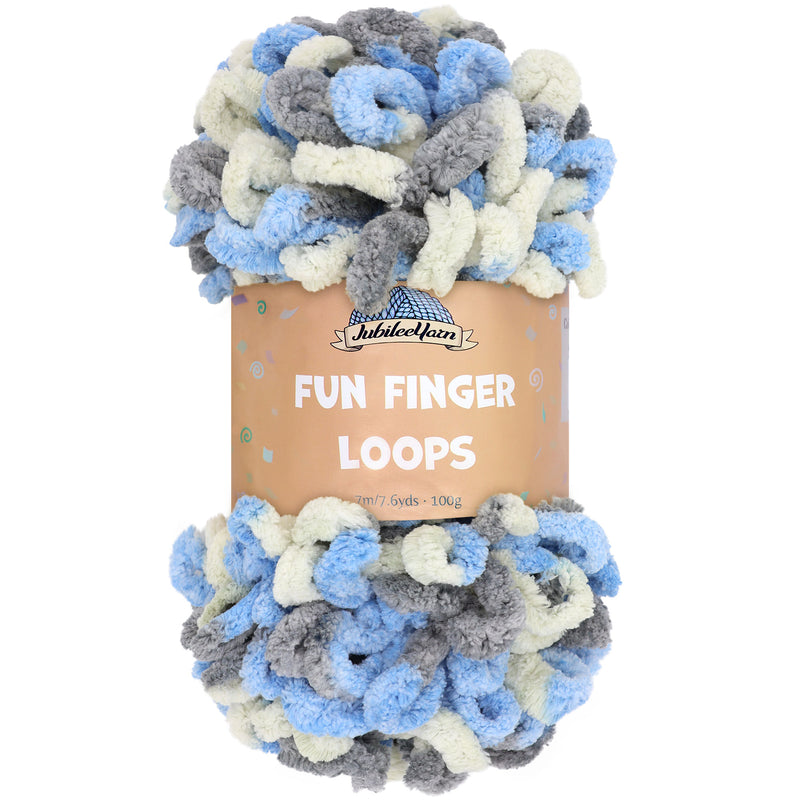 Fun Finger Loops Yarn: 3 Packs