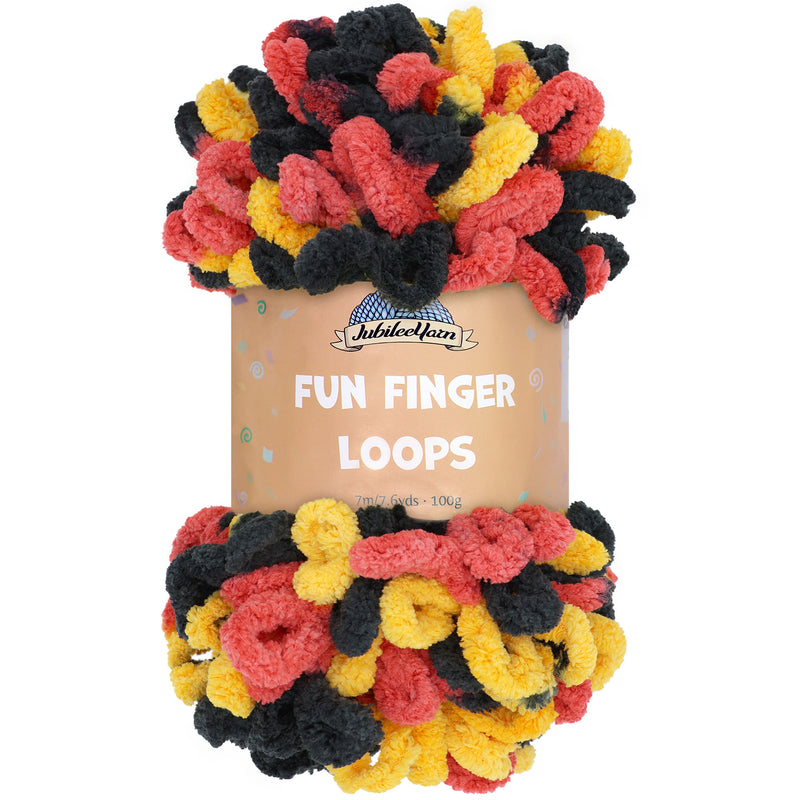 Fun Finger Loops Yarn: 3 Packs