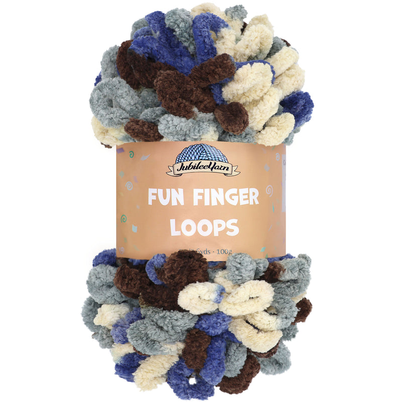 Fun Finger Loops Yarn: 3 Packs