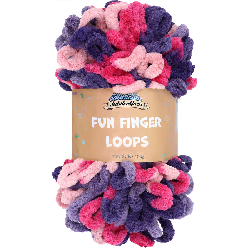 Fun Finger Loops Yarn: 3 Packs