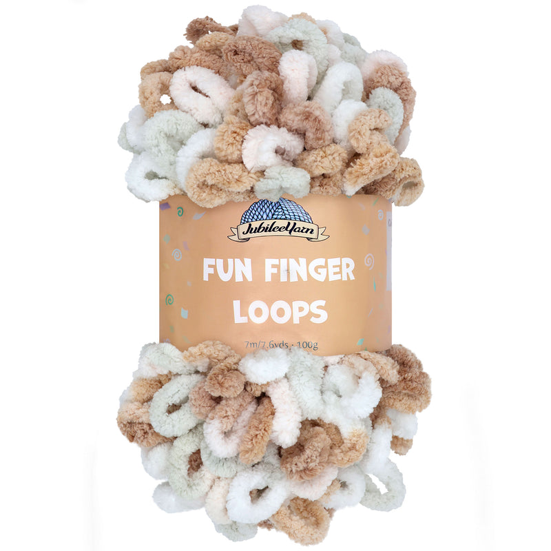 Fun Finger Loops Yarn: 5 Packs