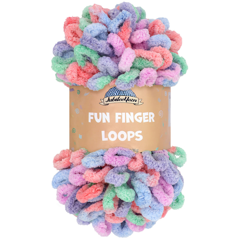 Fun Finger Loops Yarn: 3 Packs