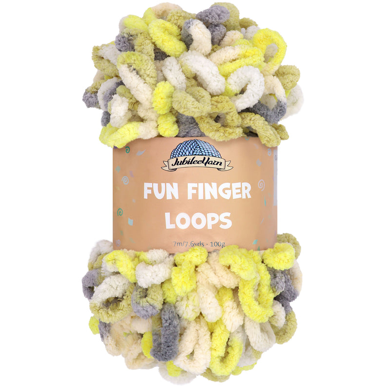 Fun Finger Loops Yarn: 6 Packs