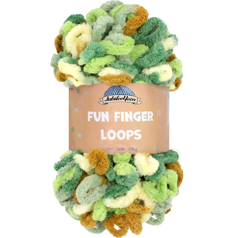 Fun Finger Loops Yarn: 6 Packs