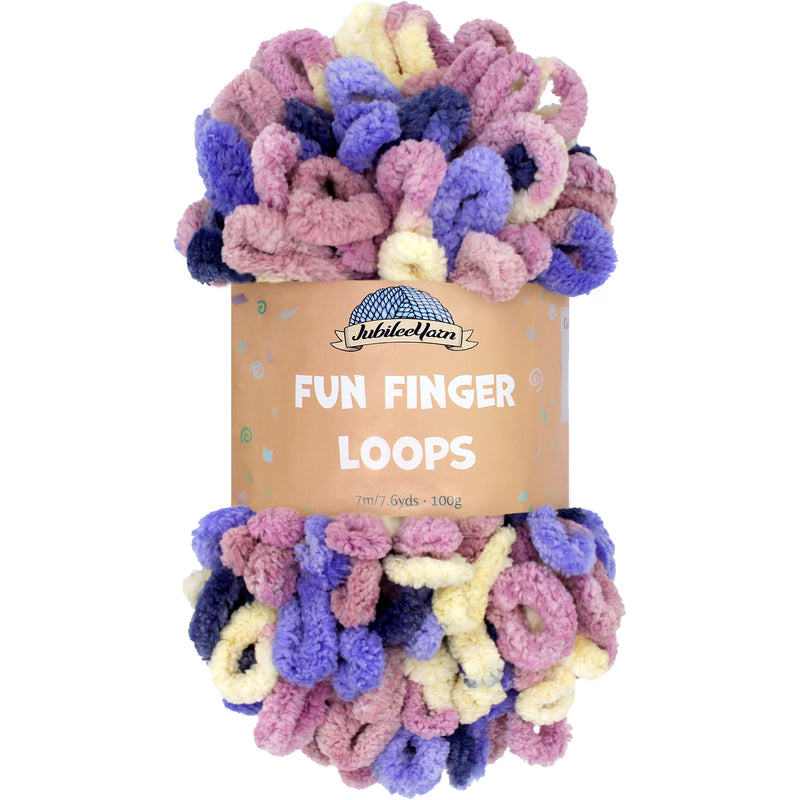 Fun Finger Loops Yarn: 6 Packs