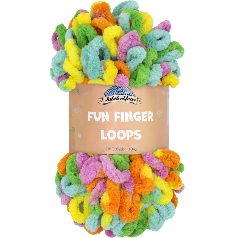 Fun Finger Loops Yarn: 6 Packs