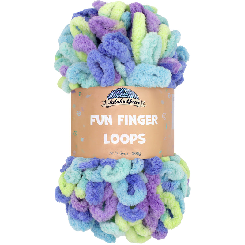 Fun Finger Loops Yarn: 6 Packs