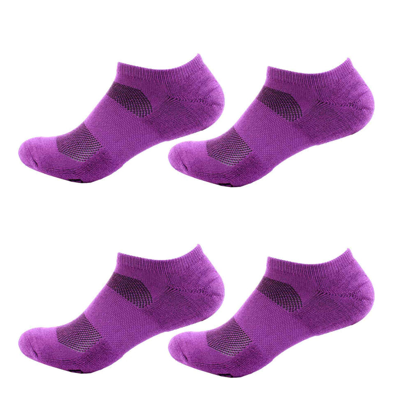 Women's Rayon from Bamboo Fiber Sports Superior Wicking Athletic Ankle Socks