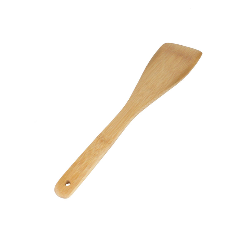 bamboo angled spatula/paddle b18