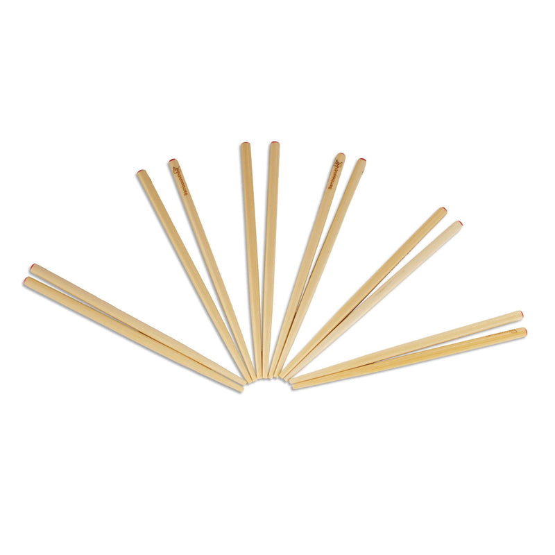 red dot bamboo chopsticks mini