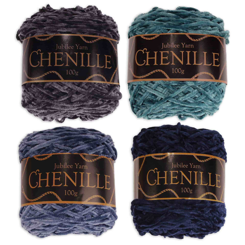 Chenille Yarn: Cake Style