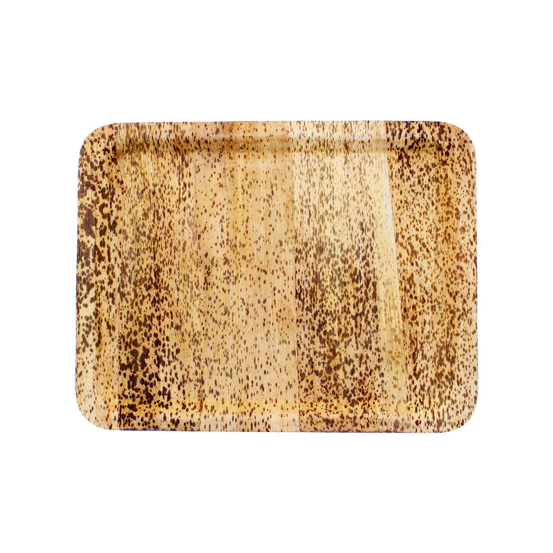 Premium Bamboo Leaf Square Plates - Various Sizes