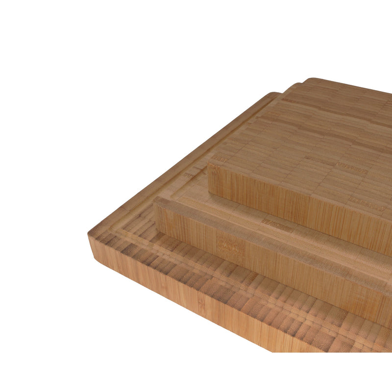 bamboo end grain cutting board all 3 sizes