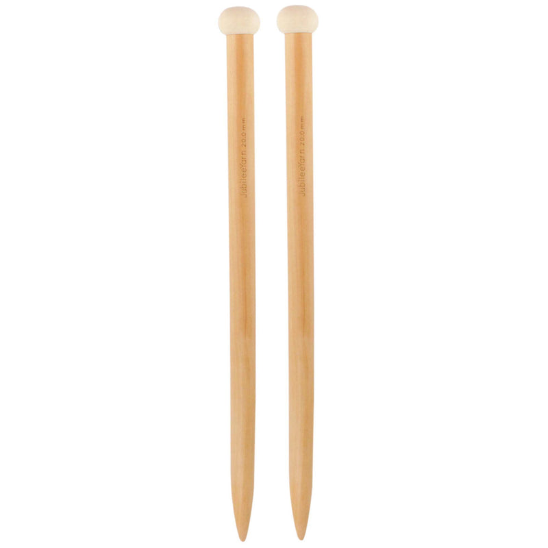 Jumbo Bamboo Knitting Needles