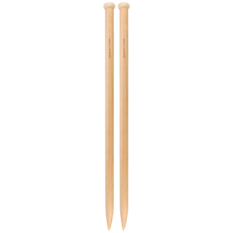 Jumbo Bamboo Knitting Needles