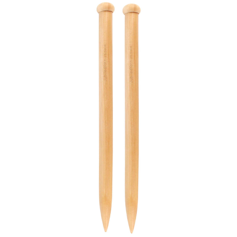 Jumbo Bamboo Knitting Needles