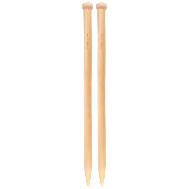 Jumbo Bamboo Knitting Needles