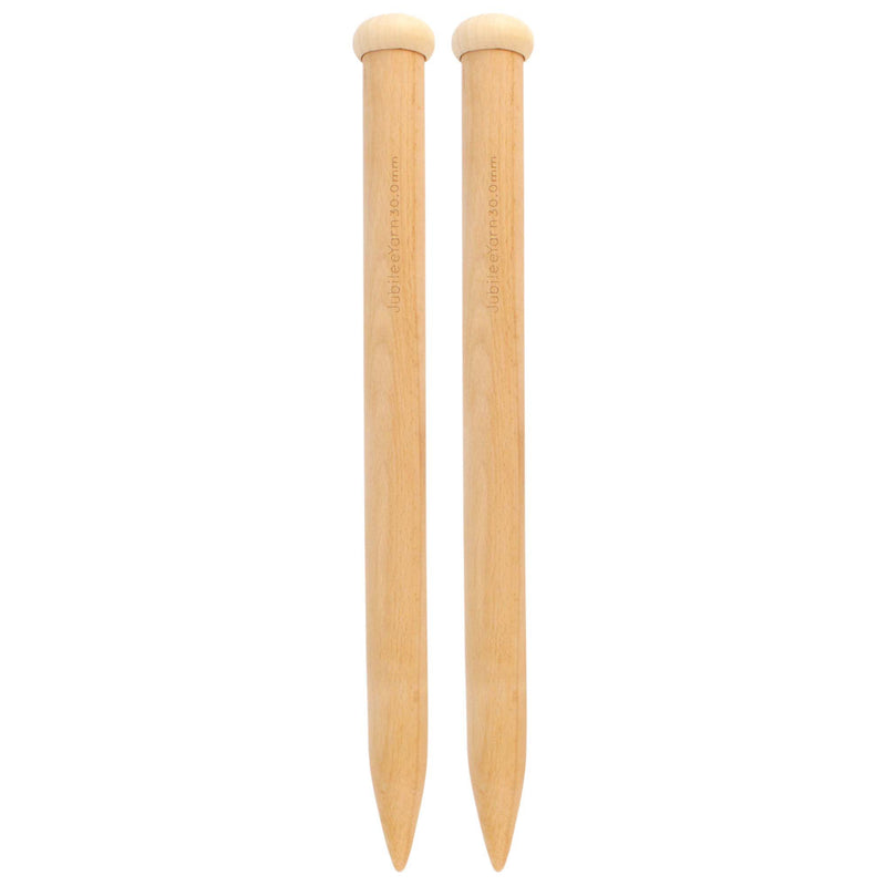 Jumbo Bamboo Knitting Needles