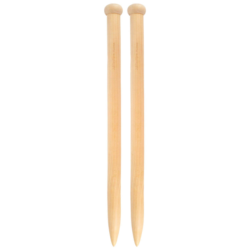 Jumbo Bamboo Knitting Needles