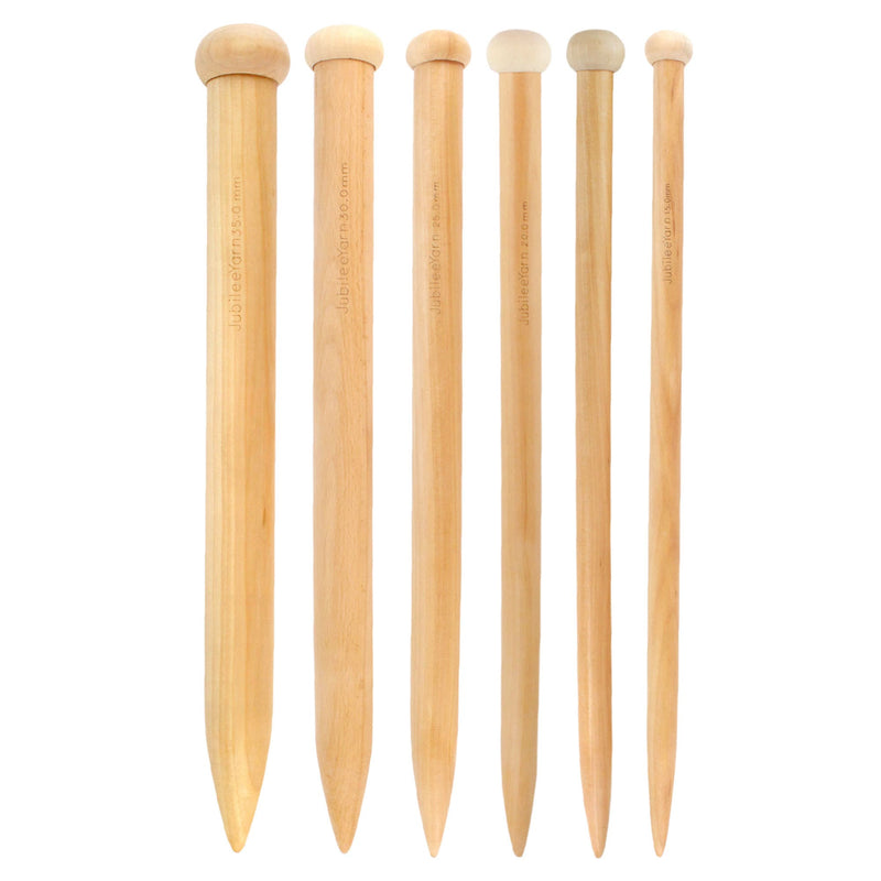 Jumbo Bamboo Knitting Needles