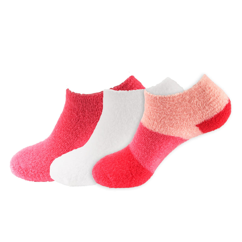 Women's Super Aloe Infused Fuzzy Nylon Socks, Assortments