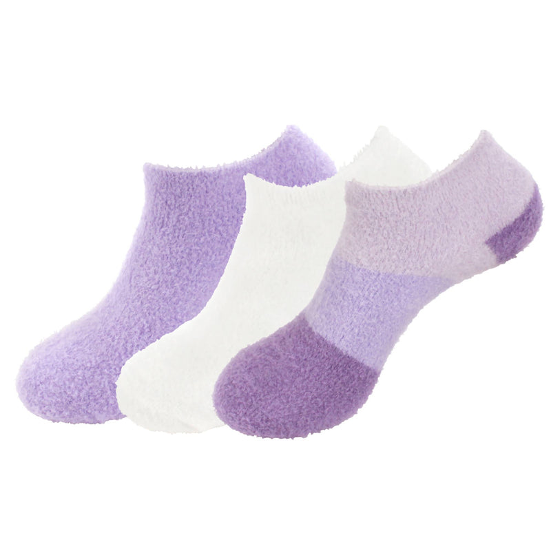 Women's Super Aloe Infused Fuzzy Nylon Socks, Assortments