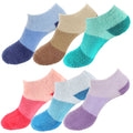 Women's Super Aloe Infused Fuzzy Nylon Socks, Assortments