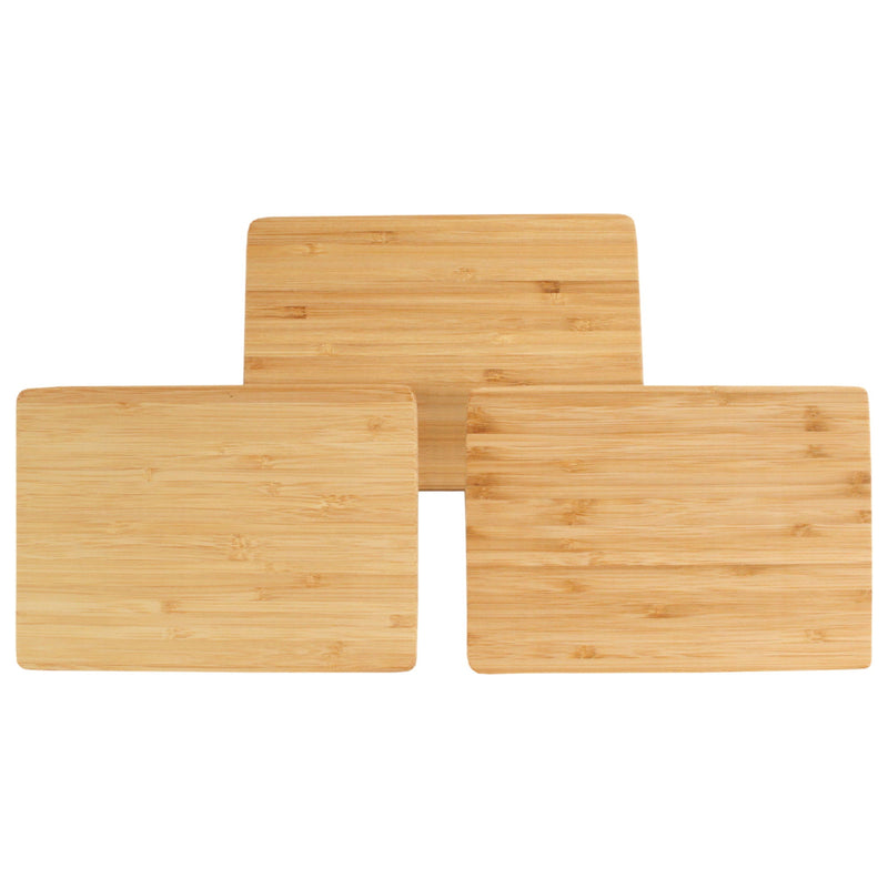 thin bamboo cutting board 3 piece