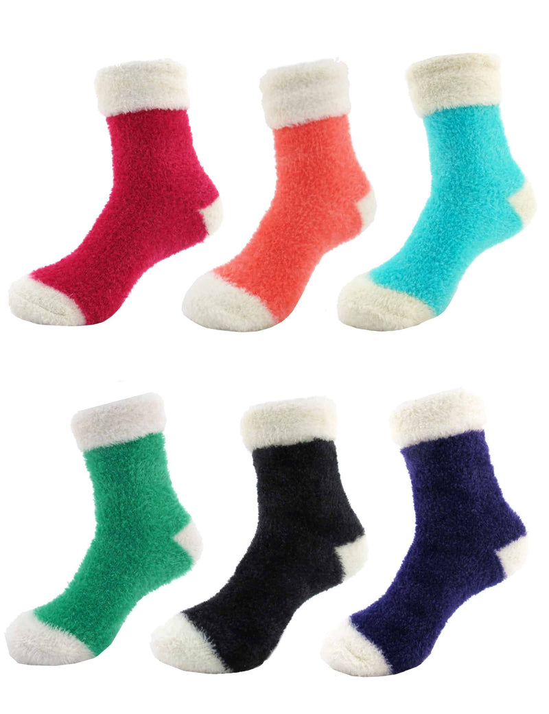 Women's Fuzzy Cuff Socks