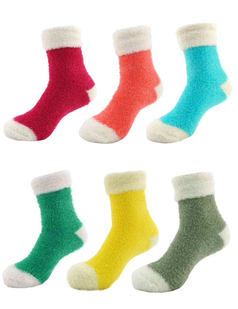 Women's Fuzzy Cuff Socks